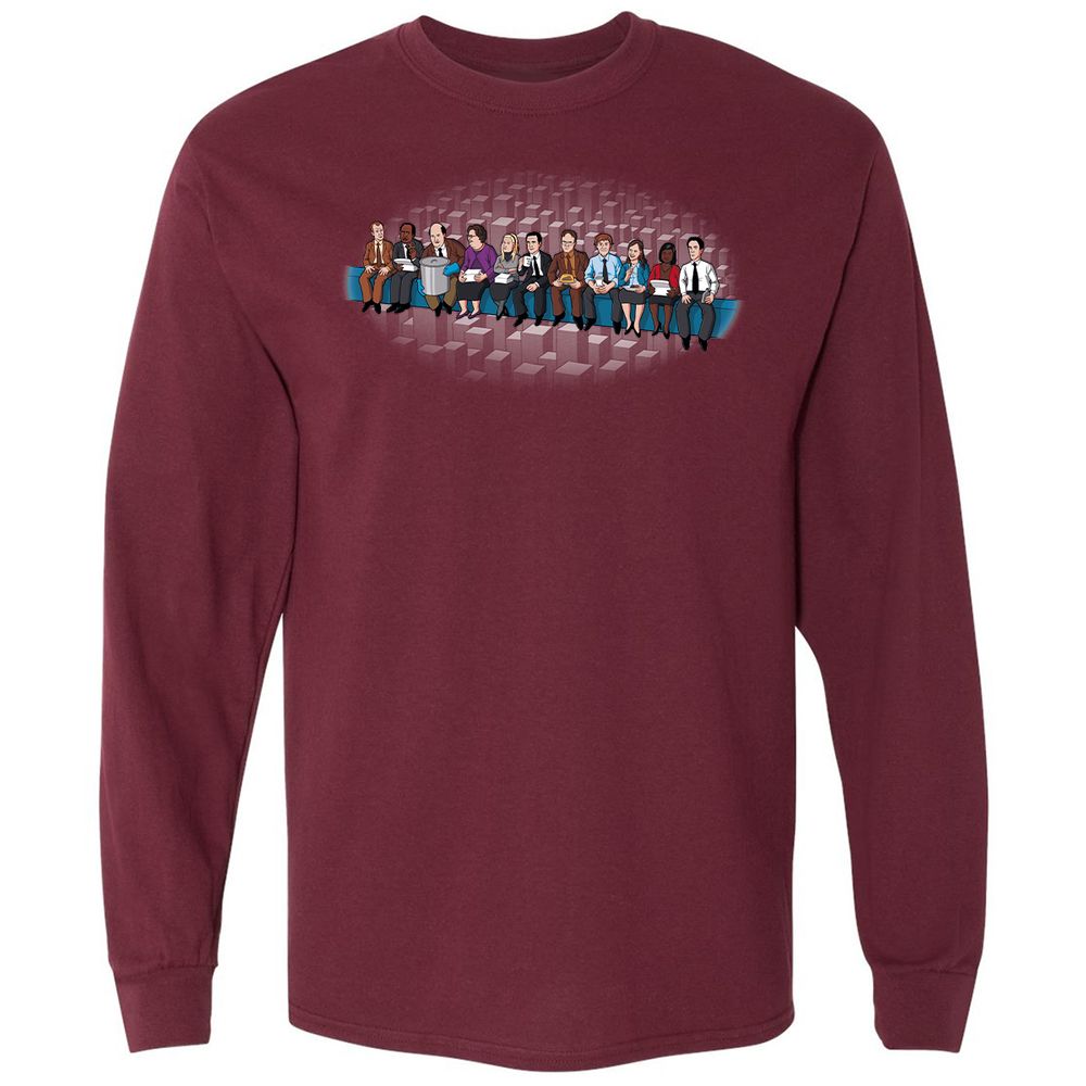 Long Sleeve T-Shirt - 32ZCREYR - Maroon - 11