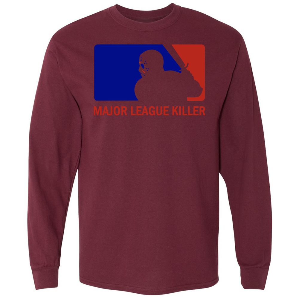 Long Sleeve T-Shirt - N9QZ9QVR - Maroon - 11