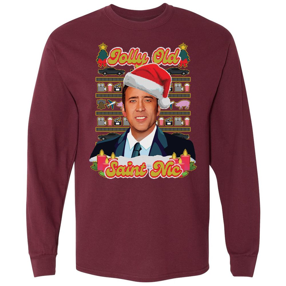 Long Sleeve T-Shirt - 1QRSCDVN - Maroon - 11