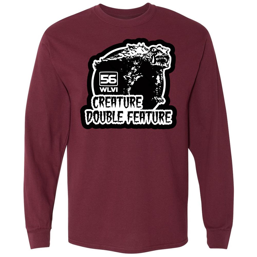 Long Sleeve T-Shirt - VP6UJVDE - Maroon - 11