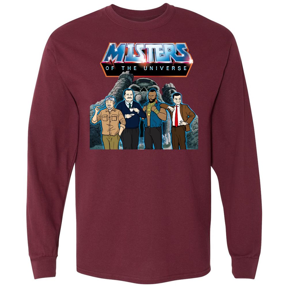 Long Sleeve T-Shirt - 1NWFLWJE - Maroon - 11