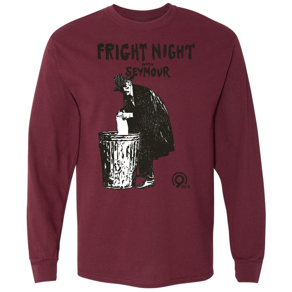 Long Sleeve T-Shirt - SBKWECYH - Maroon - 11