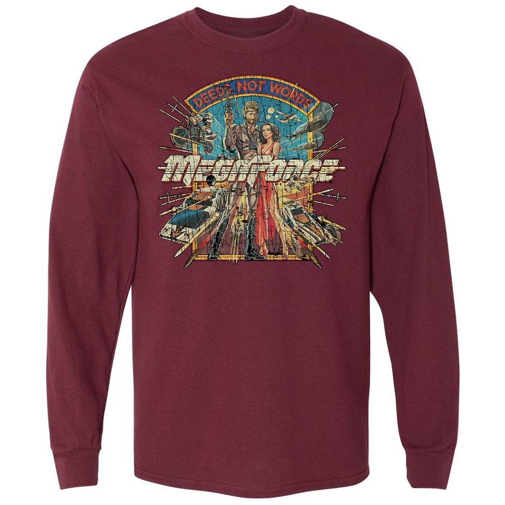 Deeds Not Words - Maroon - 11