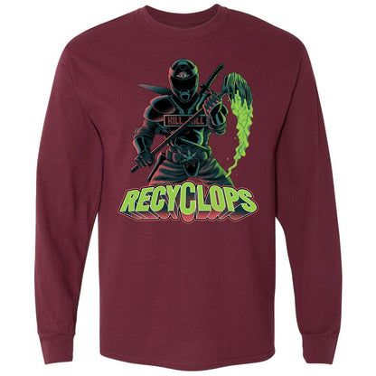 Long Sleeve T-Shirt - 8P39U935 - Maroon - 11