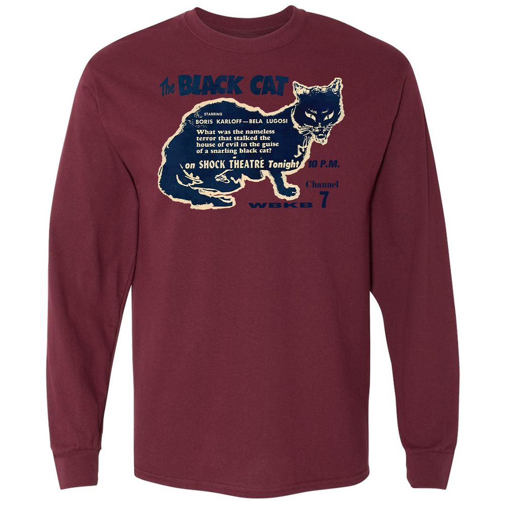 Long Sleeve T-Shirt - 8AGK7KEX - Maroon - 11