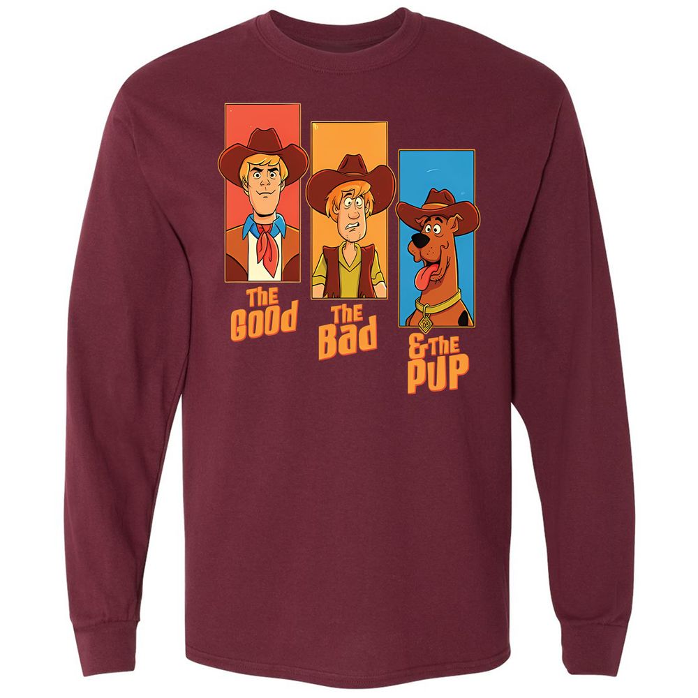 Long Sleeve T-Shirt - 4W5VMQ26 - Maroon - 11