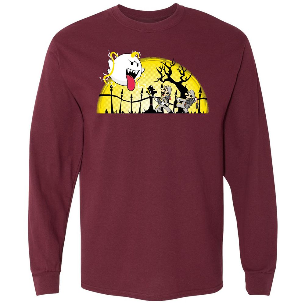 Long Sleeve T-Shirt - 9ASGYUAJ - Maroon - 11