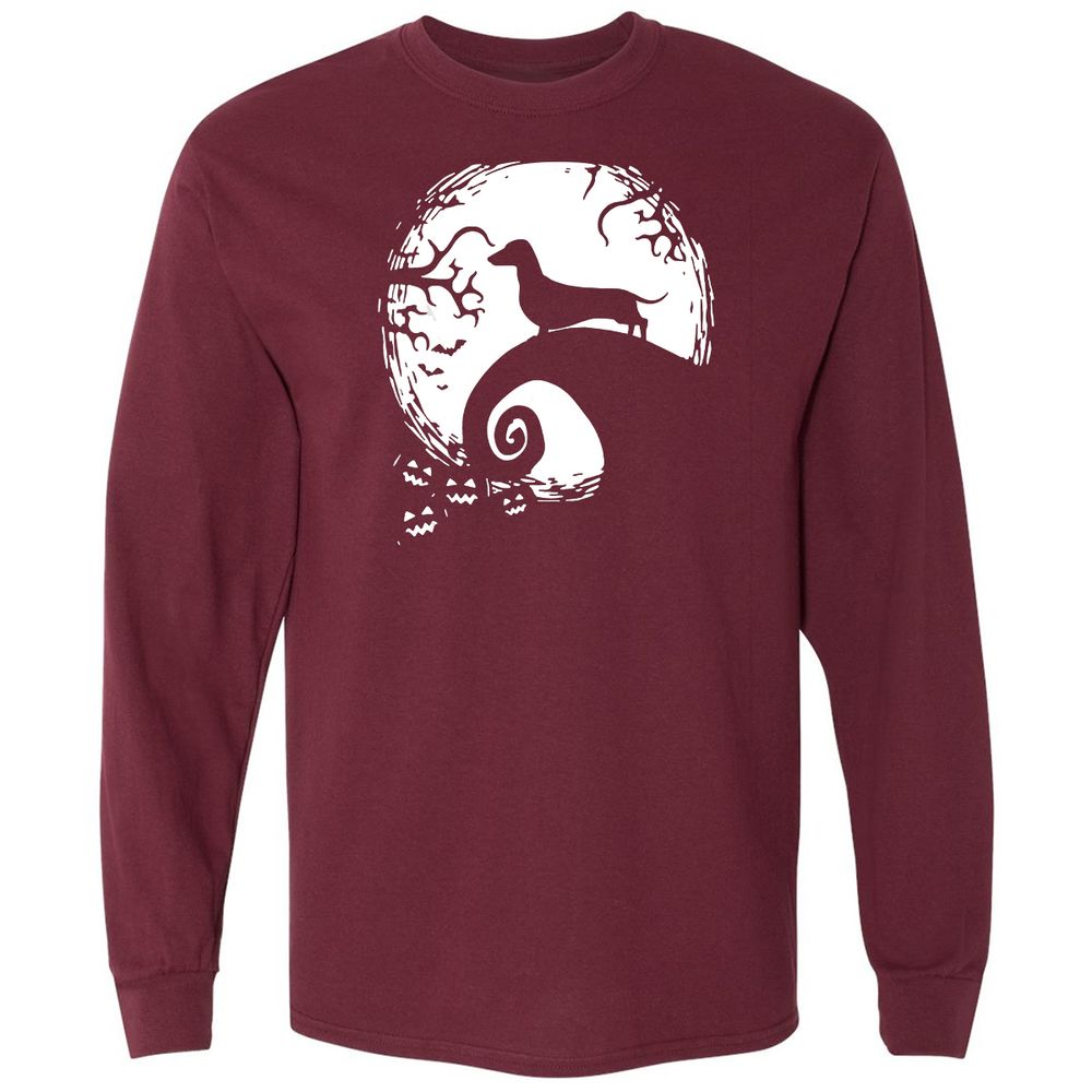 Long Sleeve T-Shirt - 3WVLPXCX - Maroon - 11