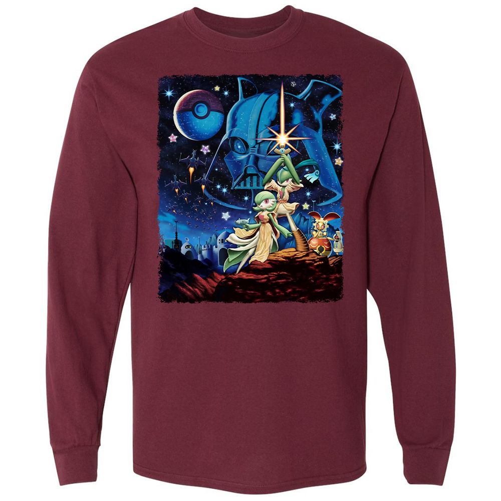 Long Sleeve T-Shirt - 34RGGZTE - Maroon - 11