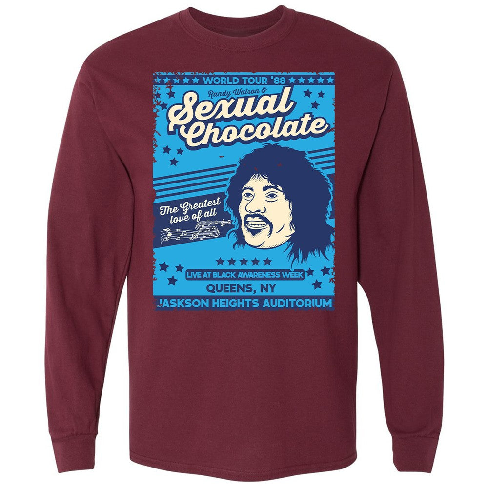 Long Sleeve T-Shirt - QR5K7VDV - Maroon - 11