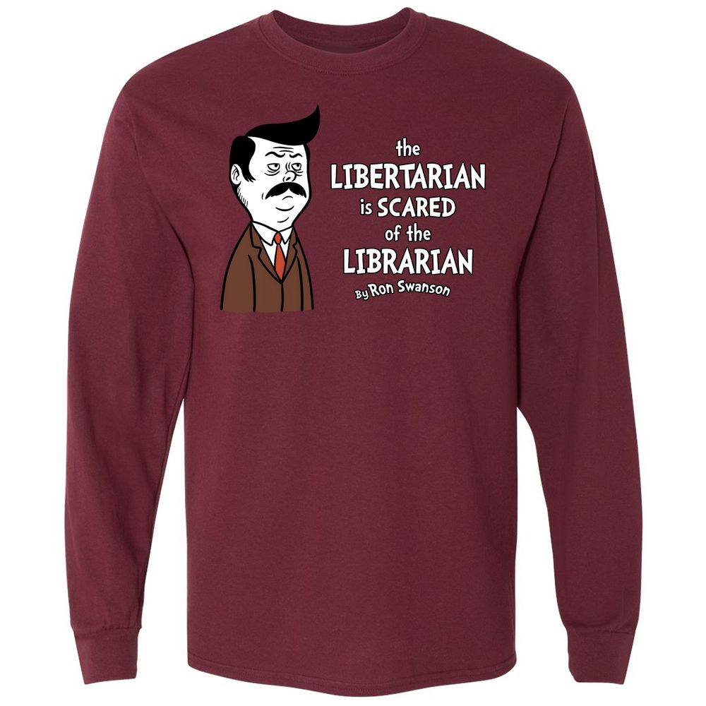 Long Sleeve T-Shirt - 7ETTJDHU - Maroon - 11