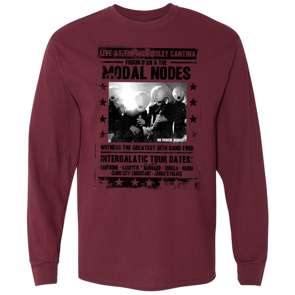 Long Sleeve T-Shirt - ZNAL8GVX - Maroon - 11