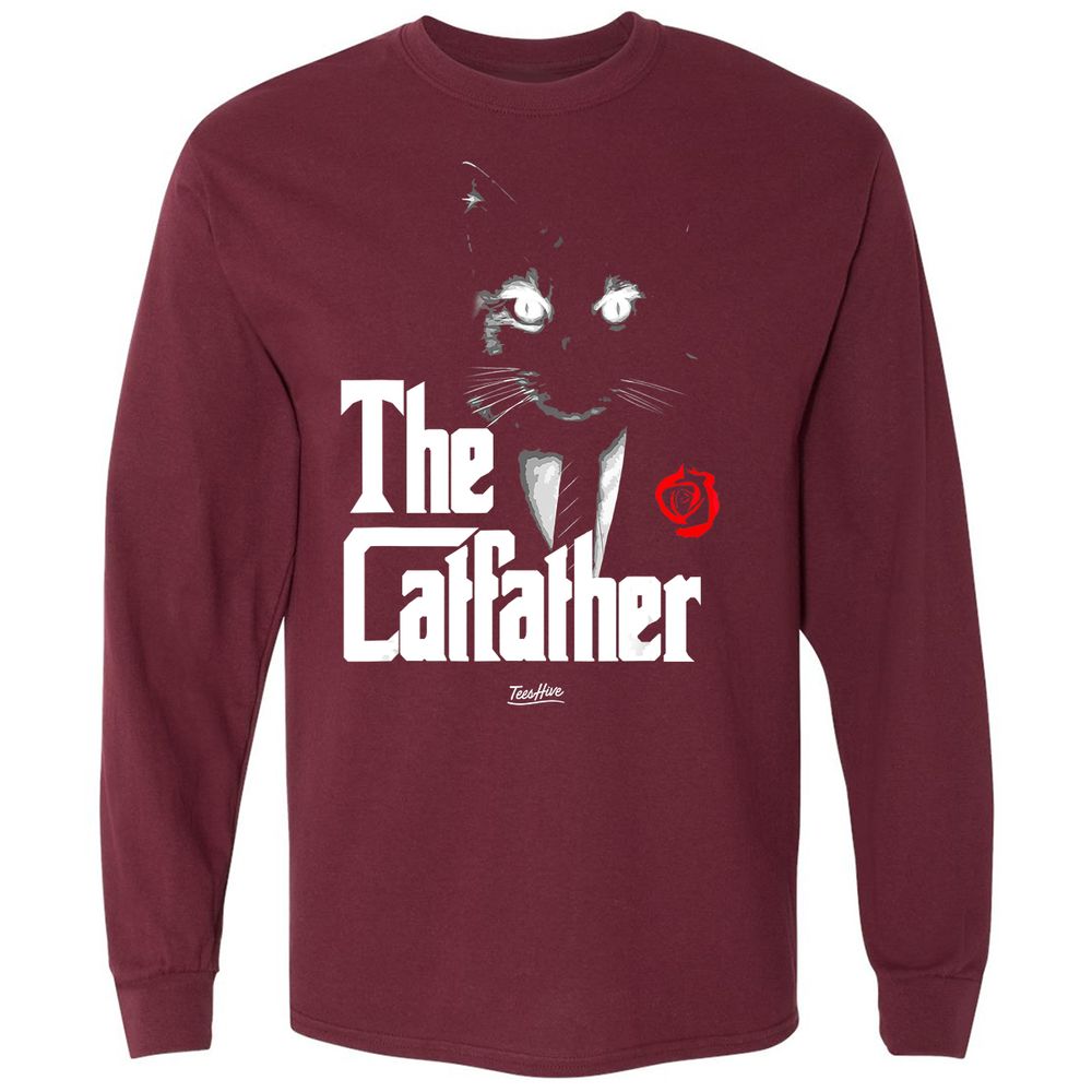 Long Sleeve T-Shirt - PFTU2K89 - Maroon - 11