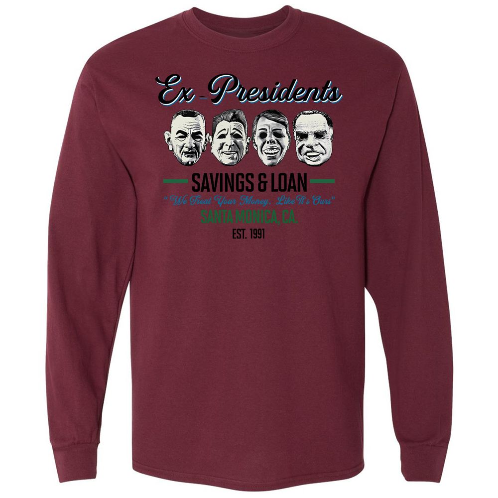 Long Sleeve T-Shirt - TB84L724 - Maroon - 11