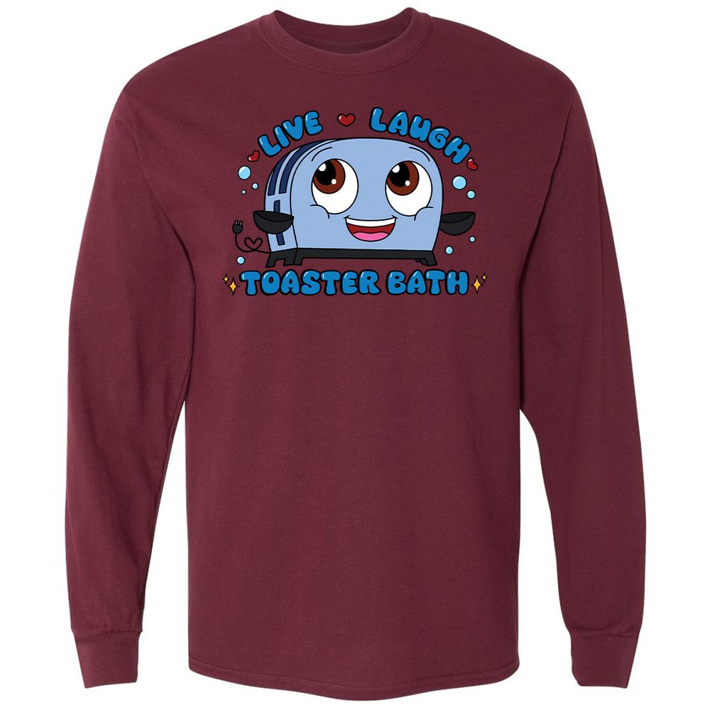 Long Sleeve T-Shirt - K6ENSU6F - Maroon - 11