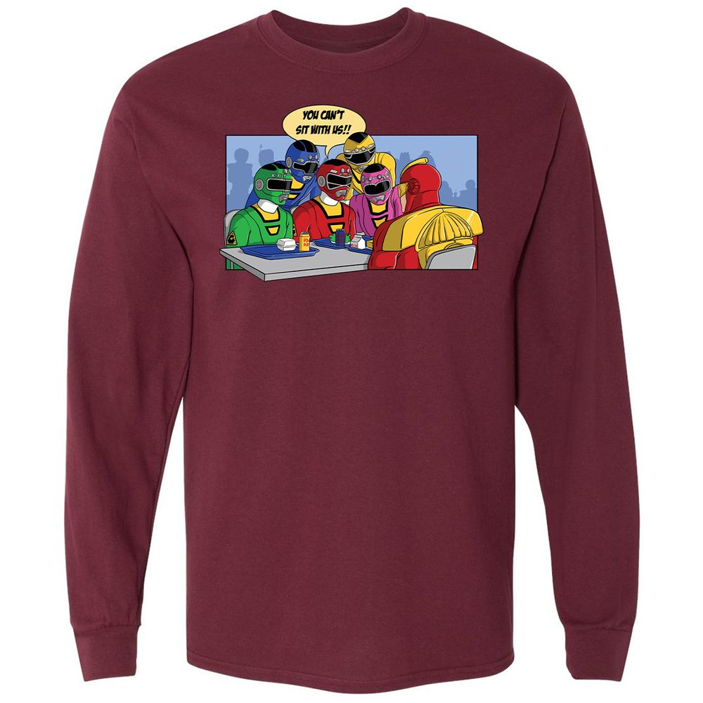 Long Sleeve T-Shirt - G6VPVAL7 - Maroon - 11