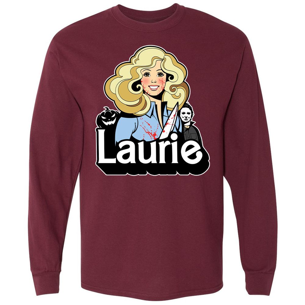 Long Sleeve T-Shirt - 3YJAS7YY - Maroon - 11