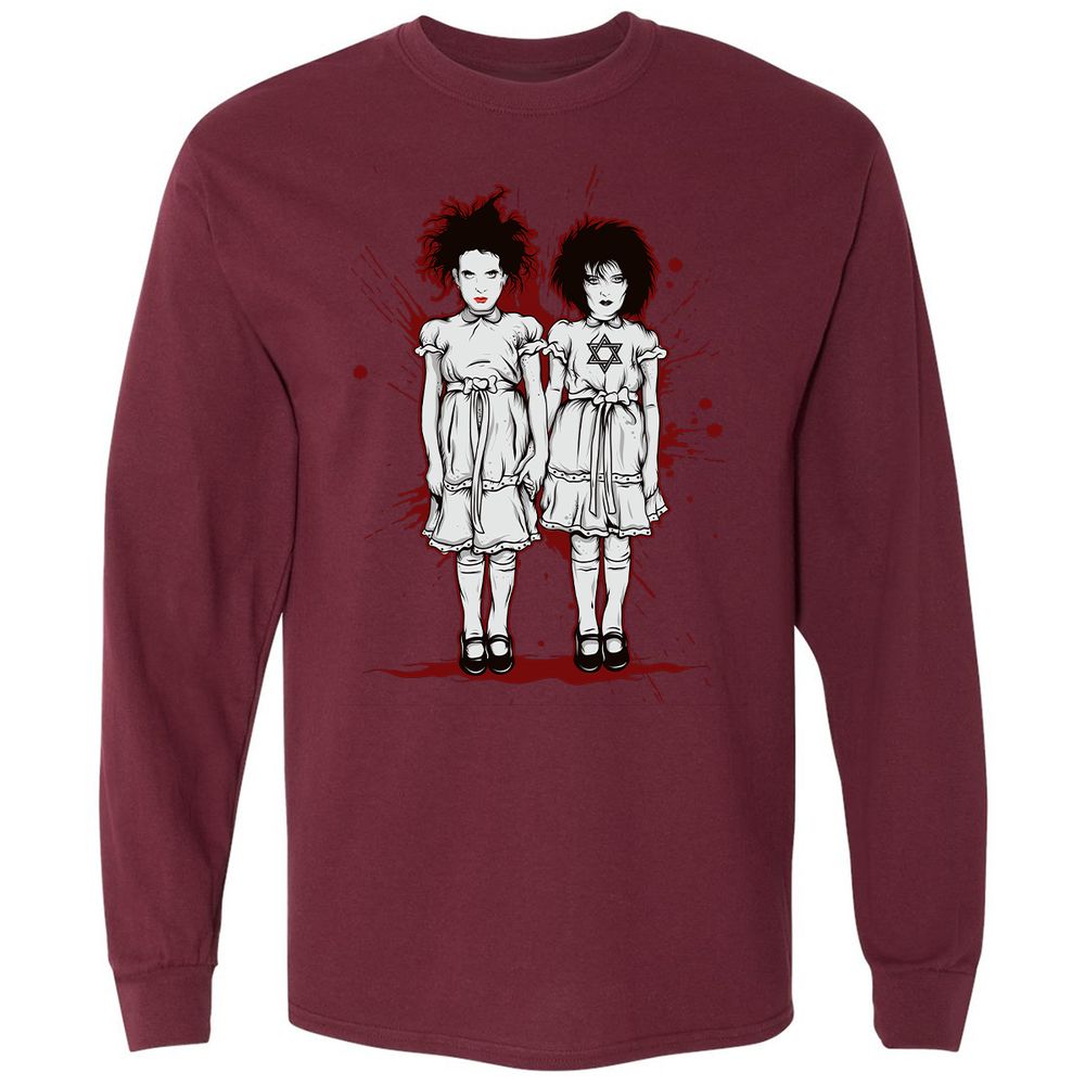 Long Sleeve T-Shirt - 5YXBCERH - Maroon - 11