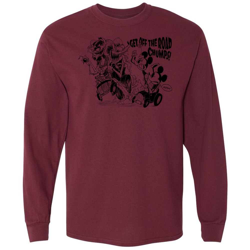 Long Sleeve T-Shirt - Y3EVXF9Y - Maroon - 11