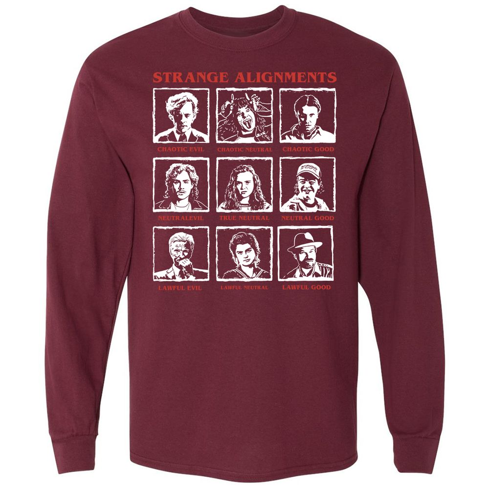 Strange Alignment - Maroon - 11
