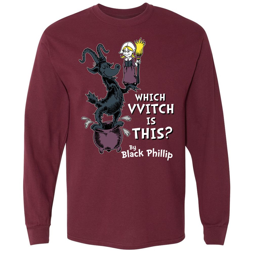 Long Sleeve T-Shirt - R47Z3BPG - Maroon - 11