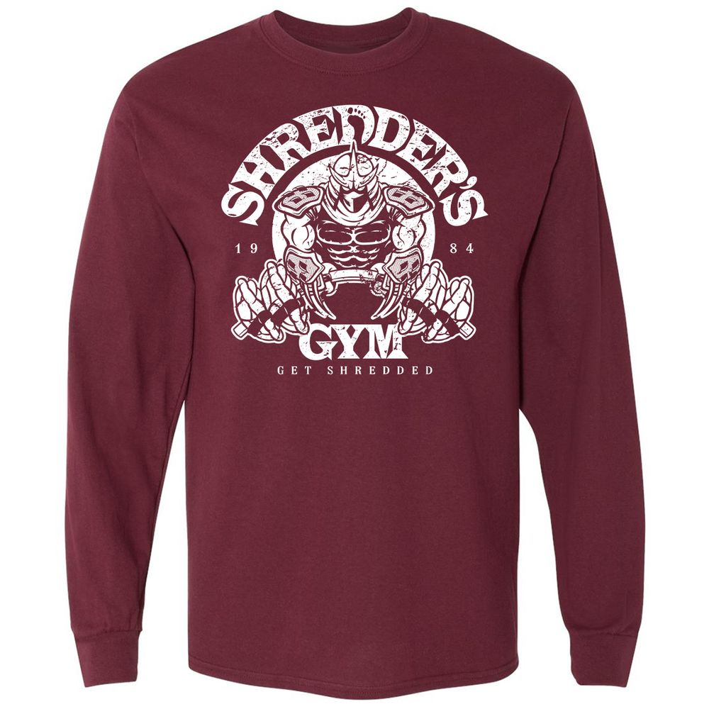 Long Sleeve T-Shirt - GMGNTMGG - Maroon - 11