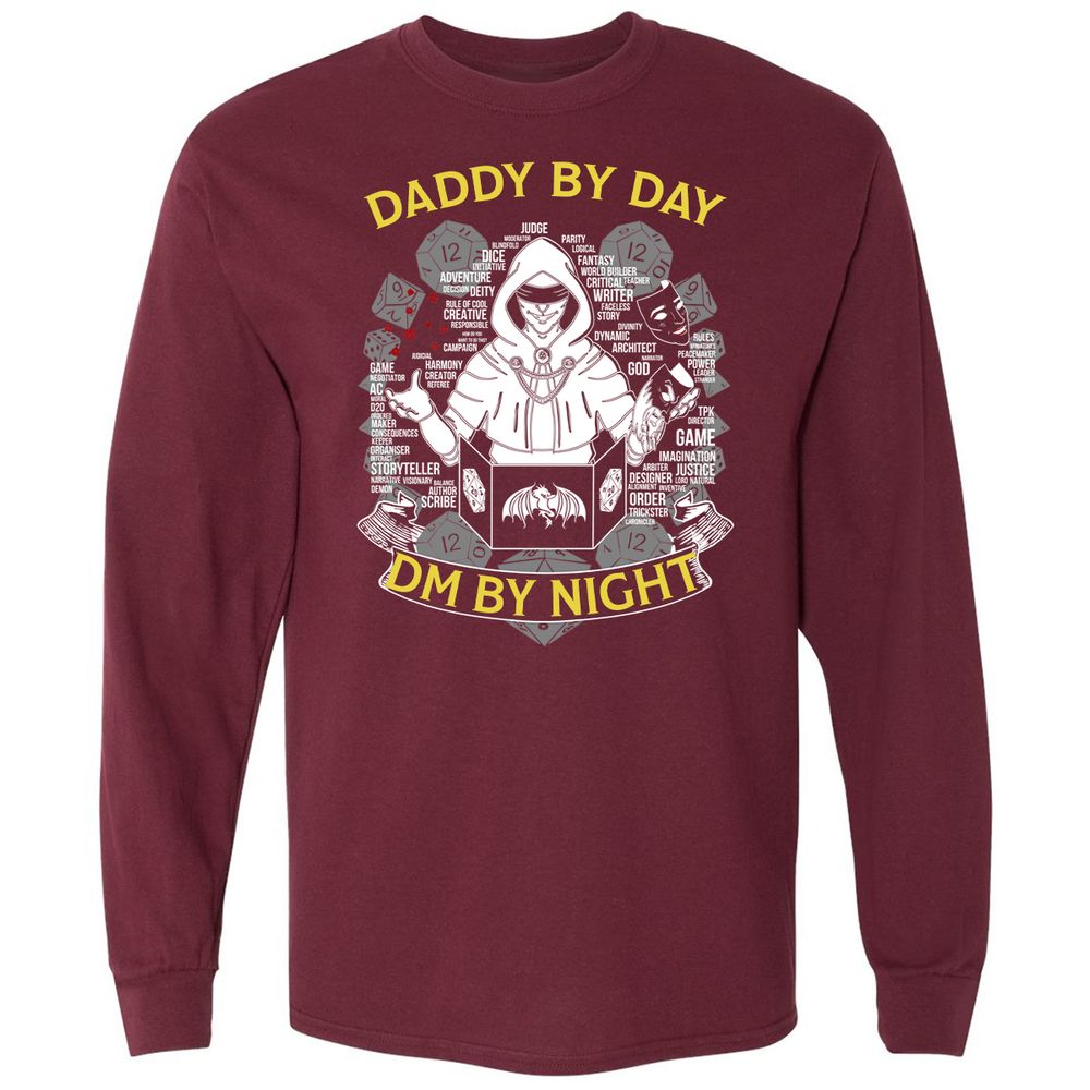 Long Sleeve T-Shirt - YNDNZ3WF - Maroon - 11