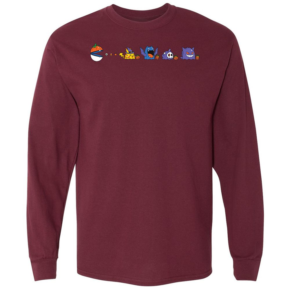 Long Sleeve T-Shirt - 2QNYEXCS - Maroon - 11