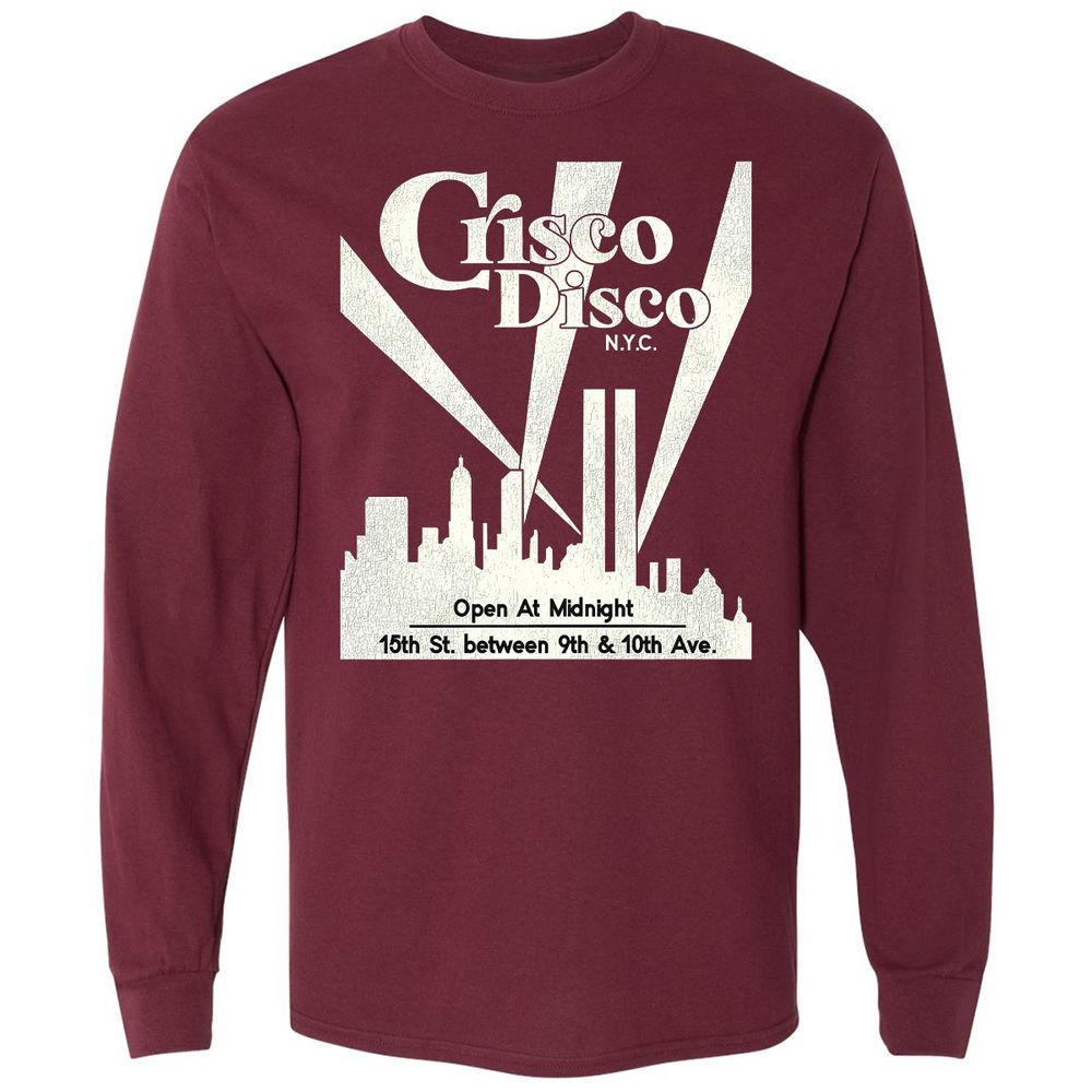 Long Sleeve T-Shirt - QS2K47GR - Maroon - 11