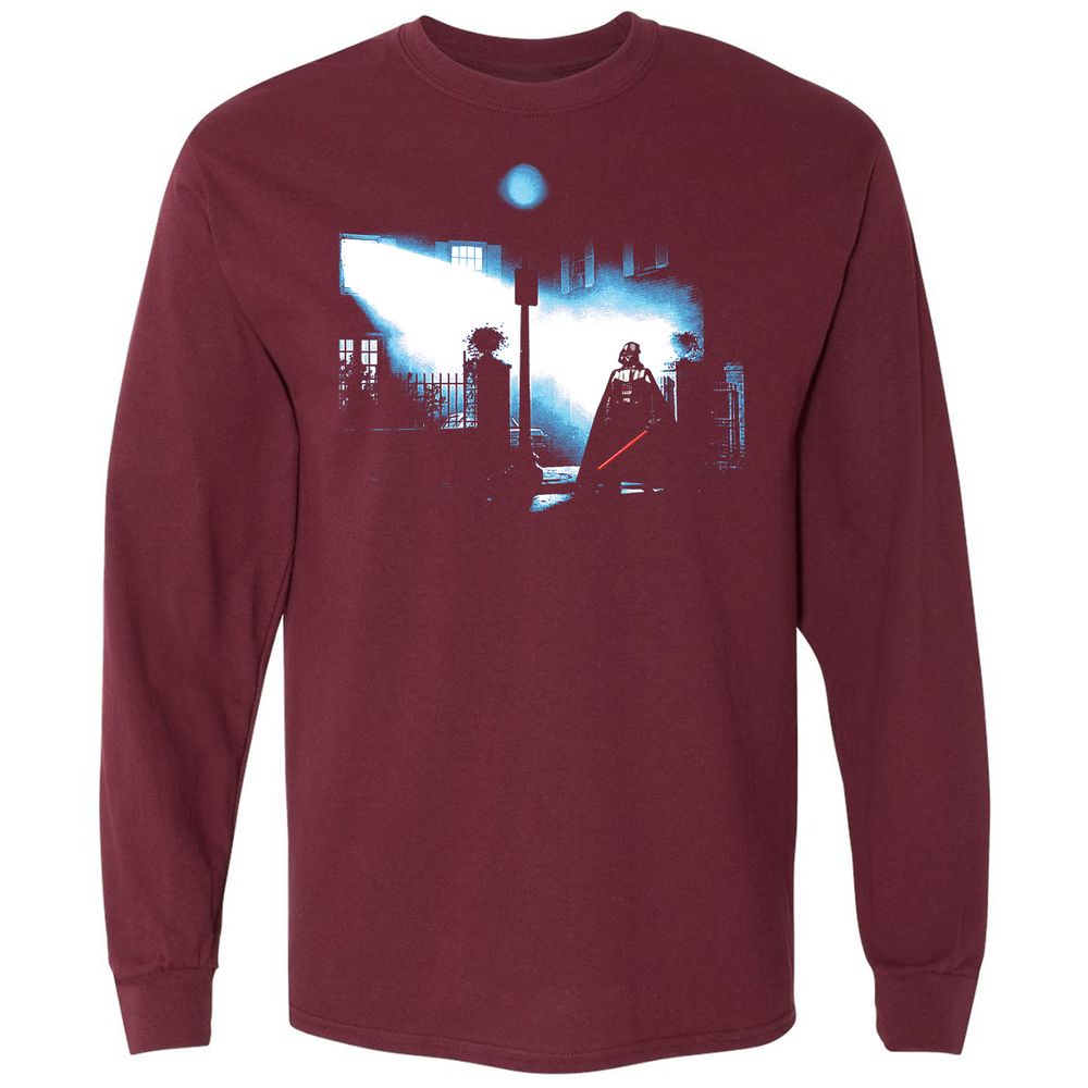 Long Sleeve T-Shirt - 7W3D2KWF - Maroon - 11