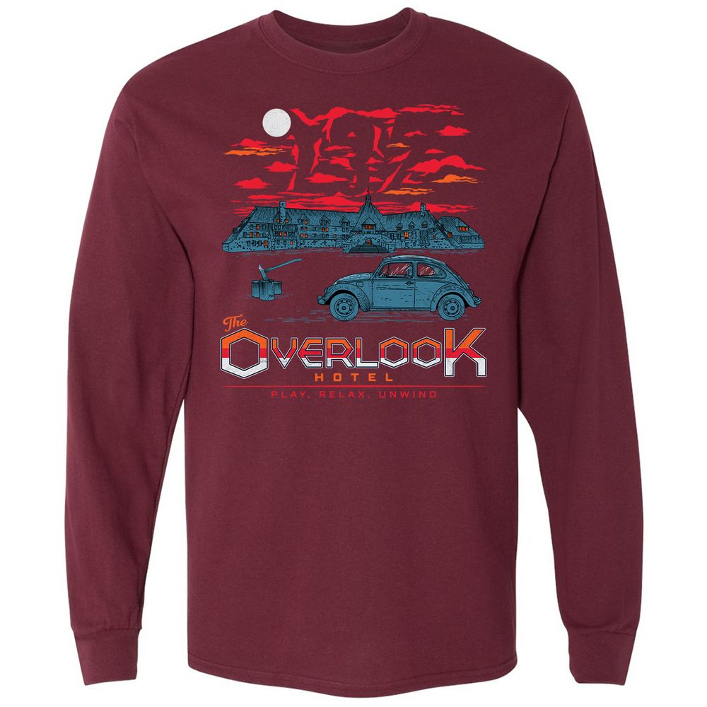 Long Sleeve T-Shirt - 1RDP5ZNM - Maroon - 11