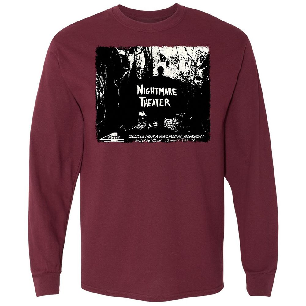 Long Sleeve T-Shirt - WR5PA3PD - Maroon - 11