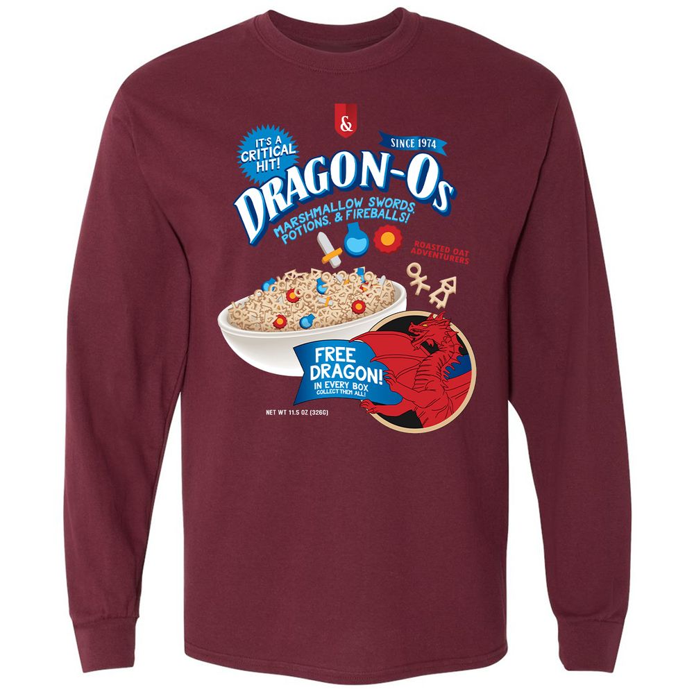 Long Sleeve T-Shirt - EC3H8W6C - Maroon - 11