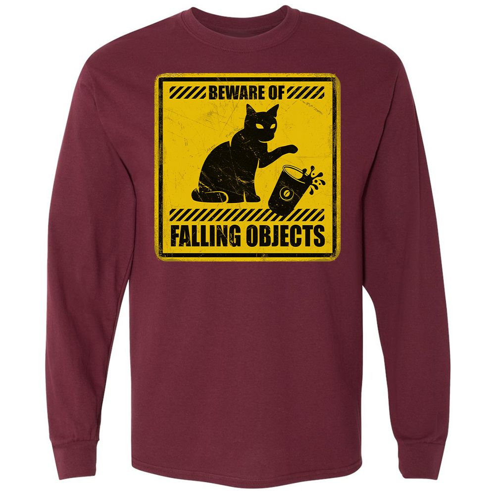 Long Sleeve T-Shirt - K982S351 - Maroon - 11
