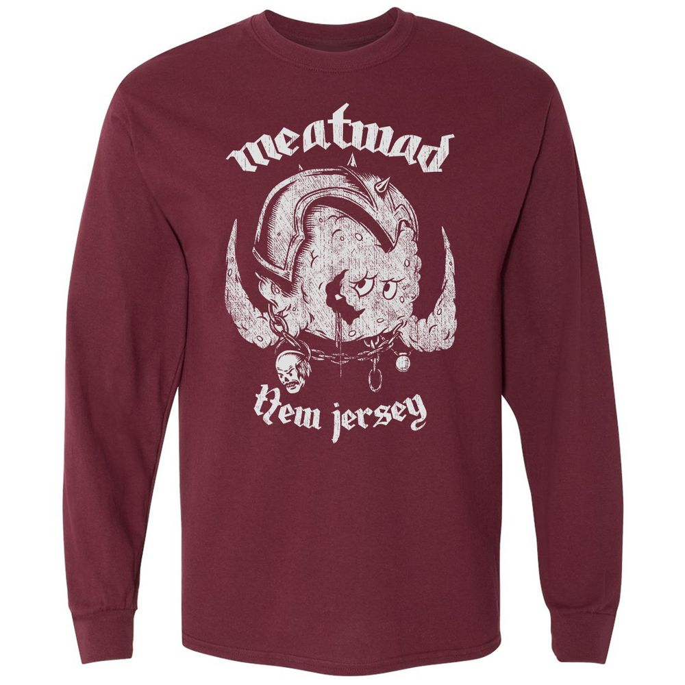 Long Sleeve T-Shirt - UNUDM4SQ - Maroon - 11