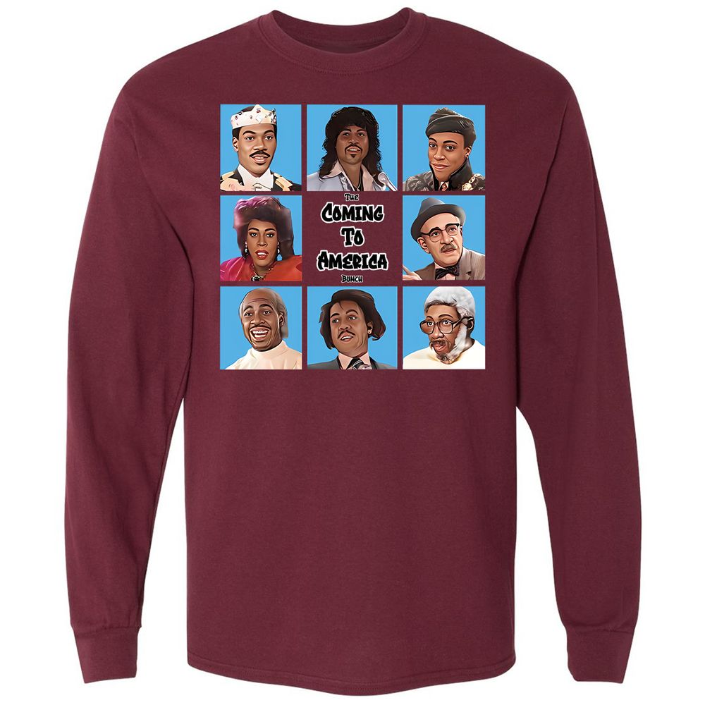 Long Sleeve T-Shirt - MMTQAYMQ - Maroon - 11