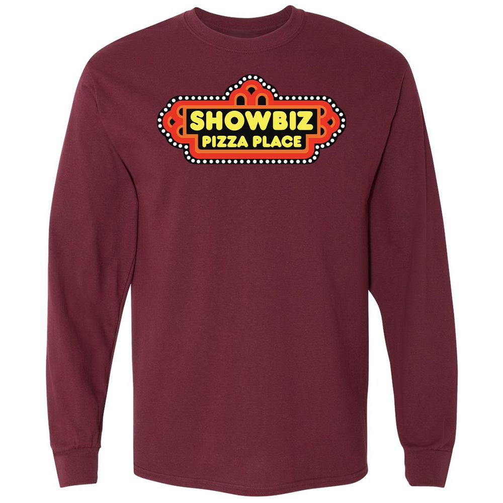 Long Sleeve T-Shirt - UMGB8NGQ - Maroon - 11