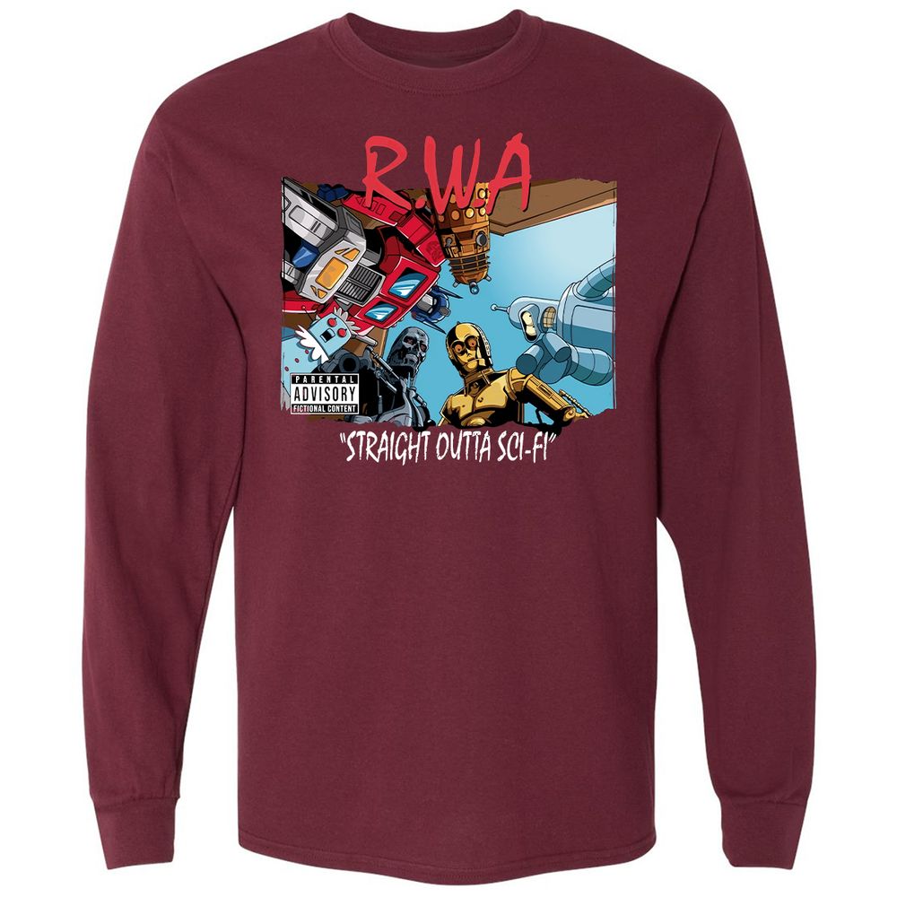 Long Sleeve T-Shirt - PB2S14Q2 - Maroon - 11