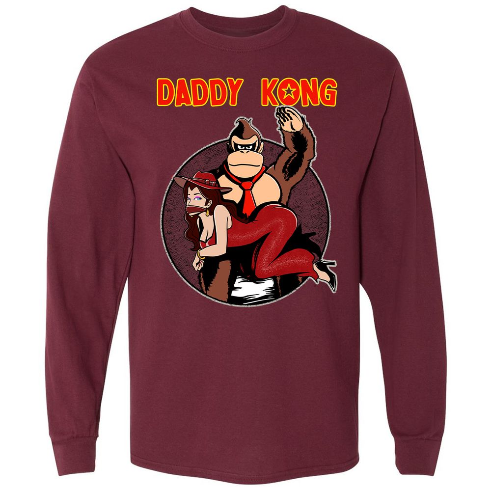 Long Sleeve T-Shirt - 2SX2M8FB - Maroon - 11