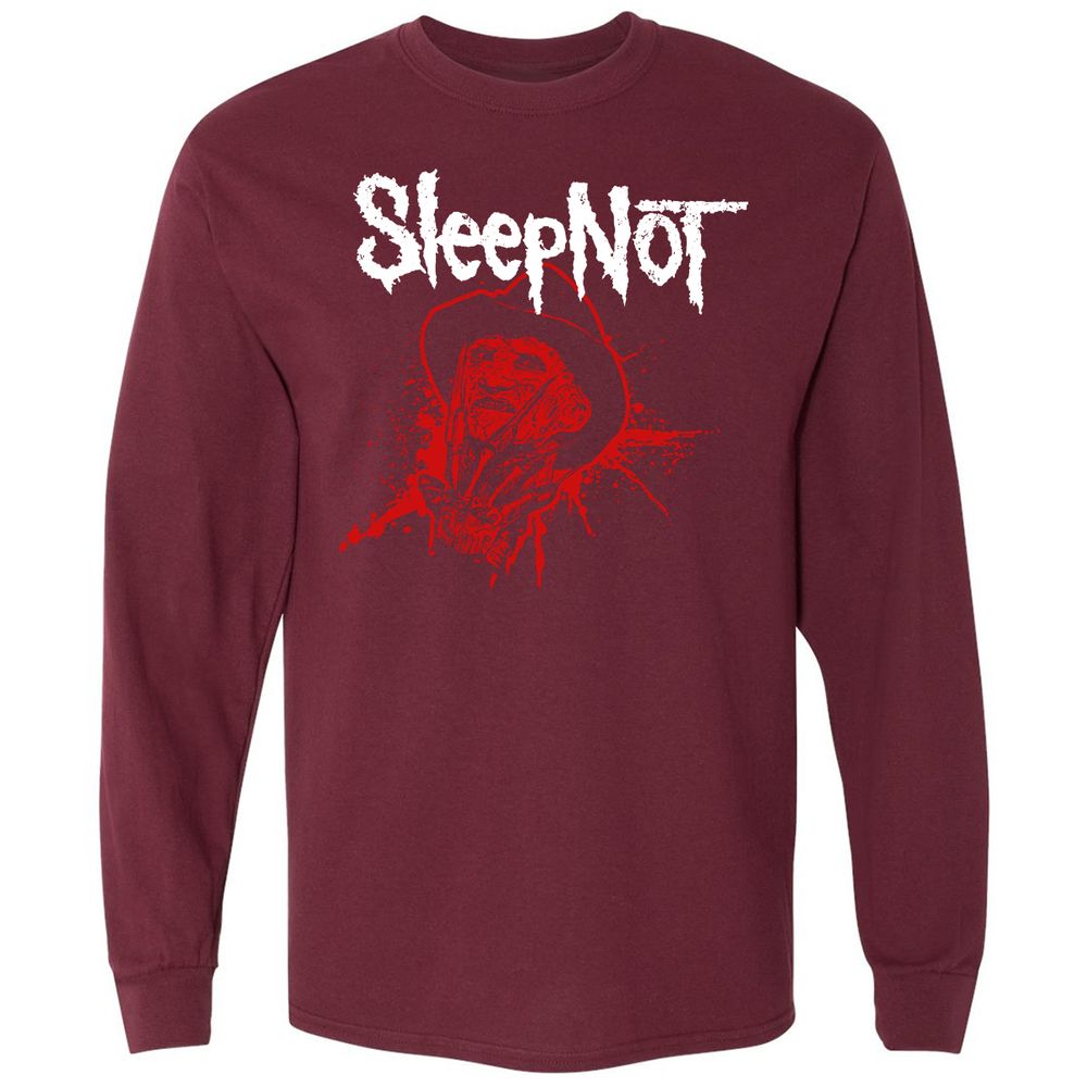 Long Sleeve T-Shirt - YMV436VX - Maroon - 11