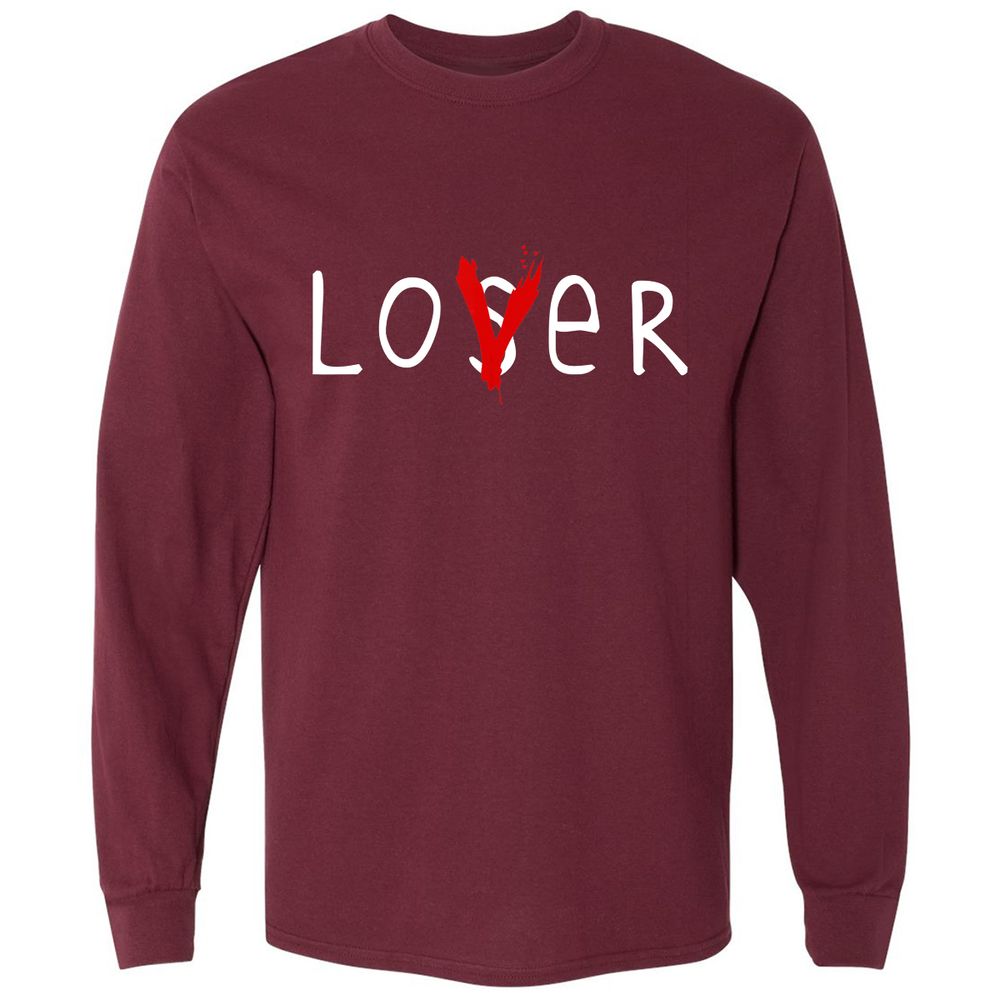 Long Sleeve T-Shirt - SC9337KS - Maroon - 11
