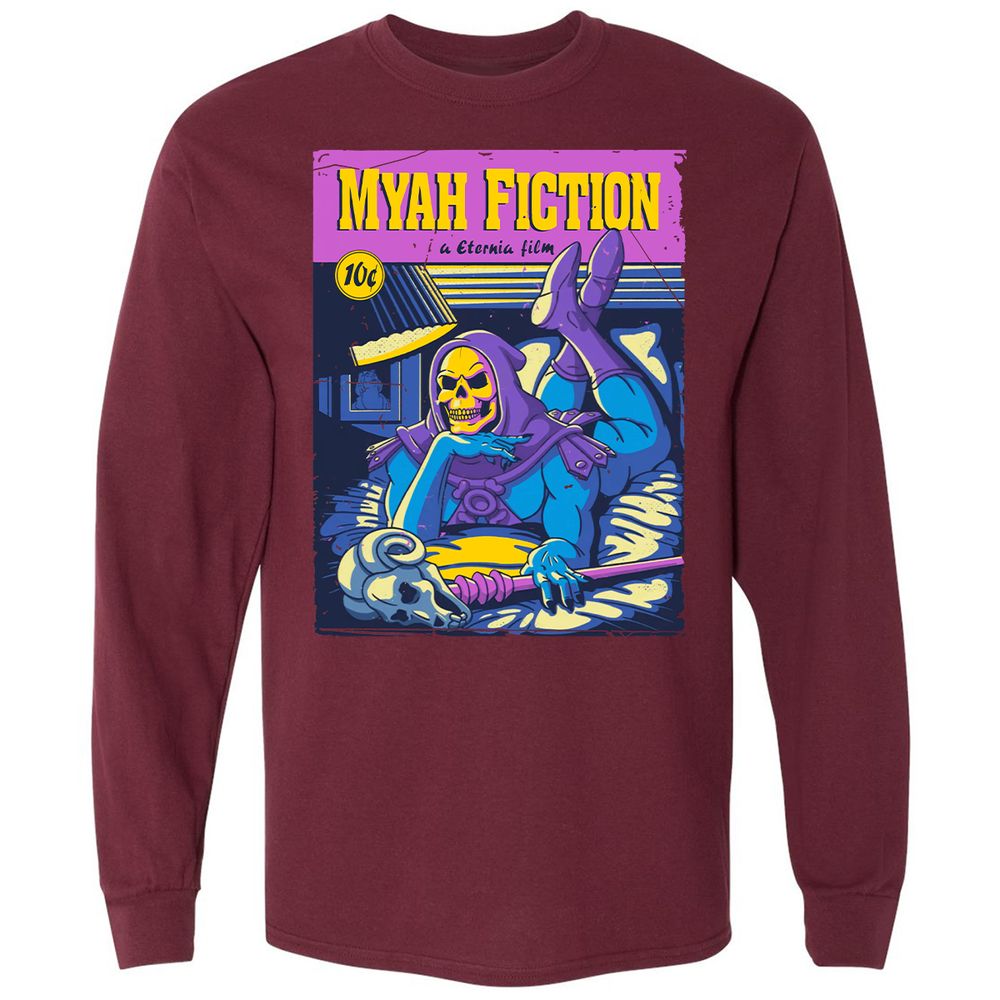 Long Sleeve T-Shirt - JJWANLZP - Maroon - 11