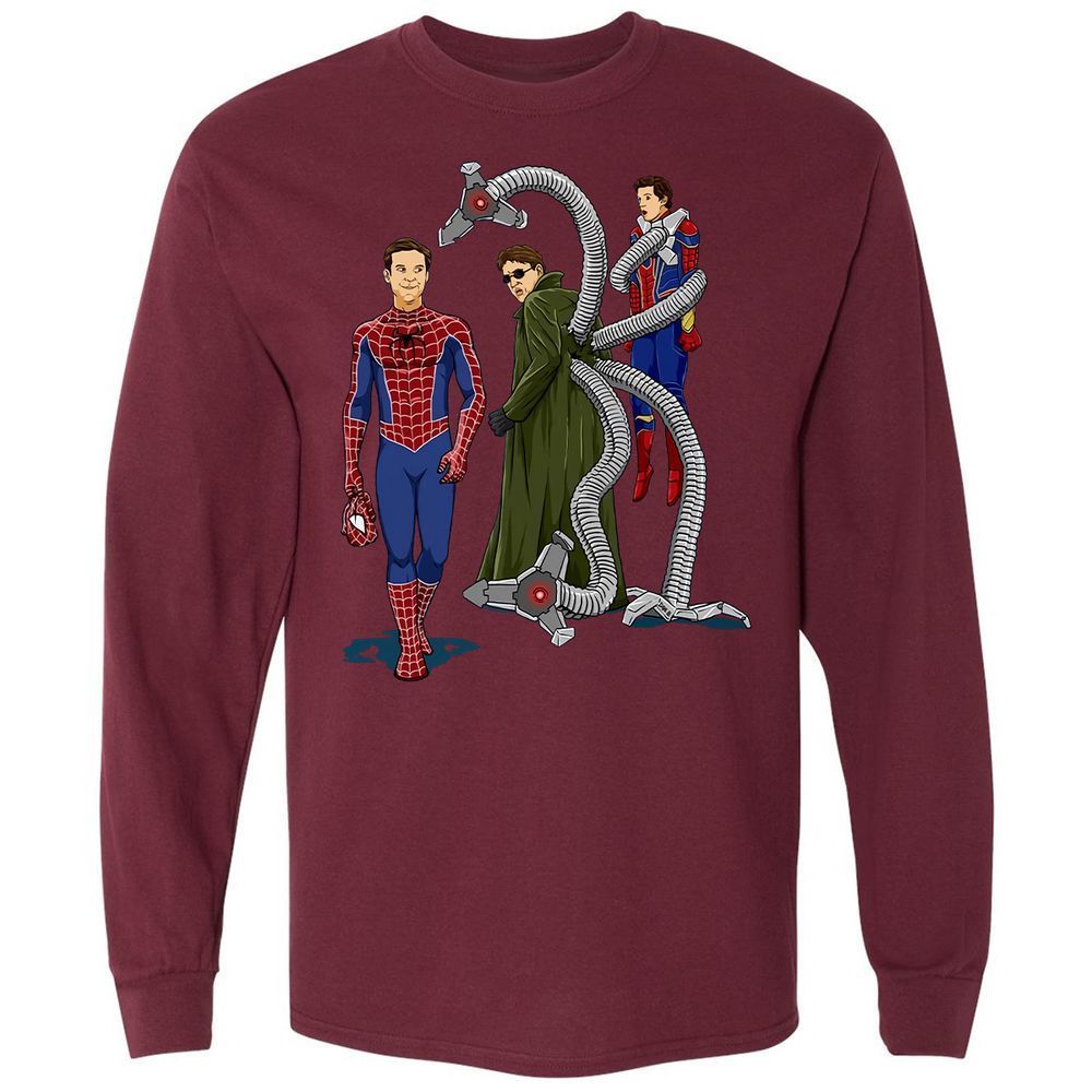 Long Sleeve T-Shirt - TMJJAYA5 - Maroon - 11