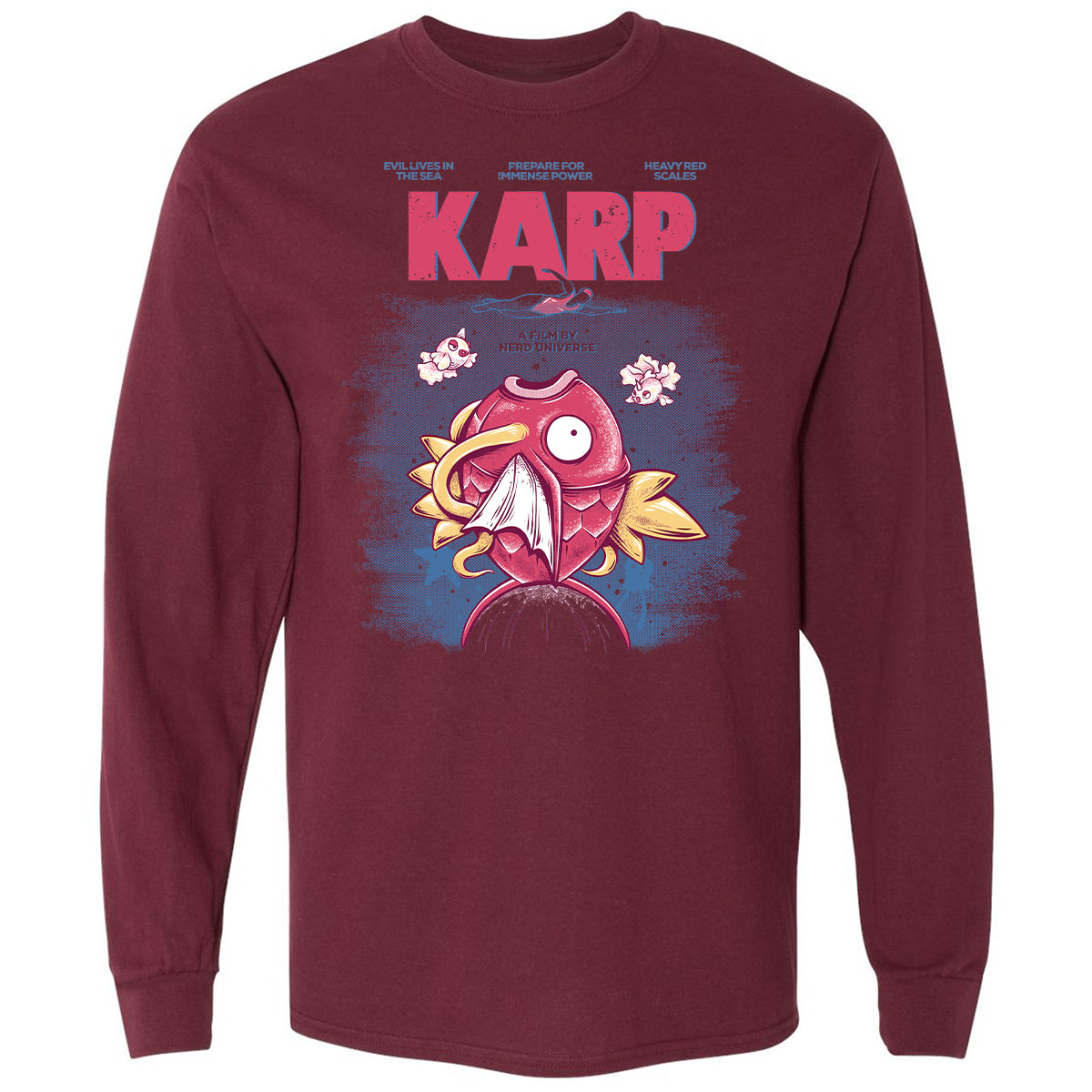 Long Sleeve T-Shirt - 9U85R1MS - Maroon - 11