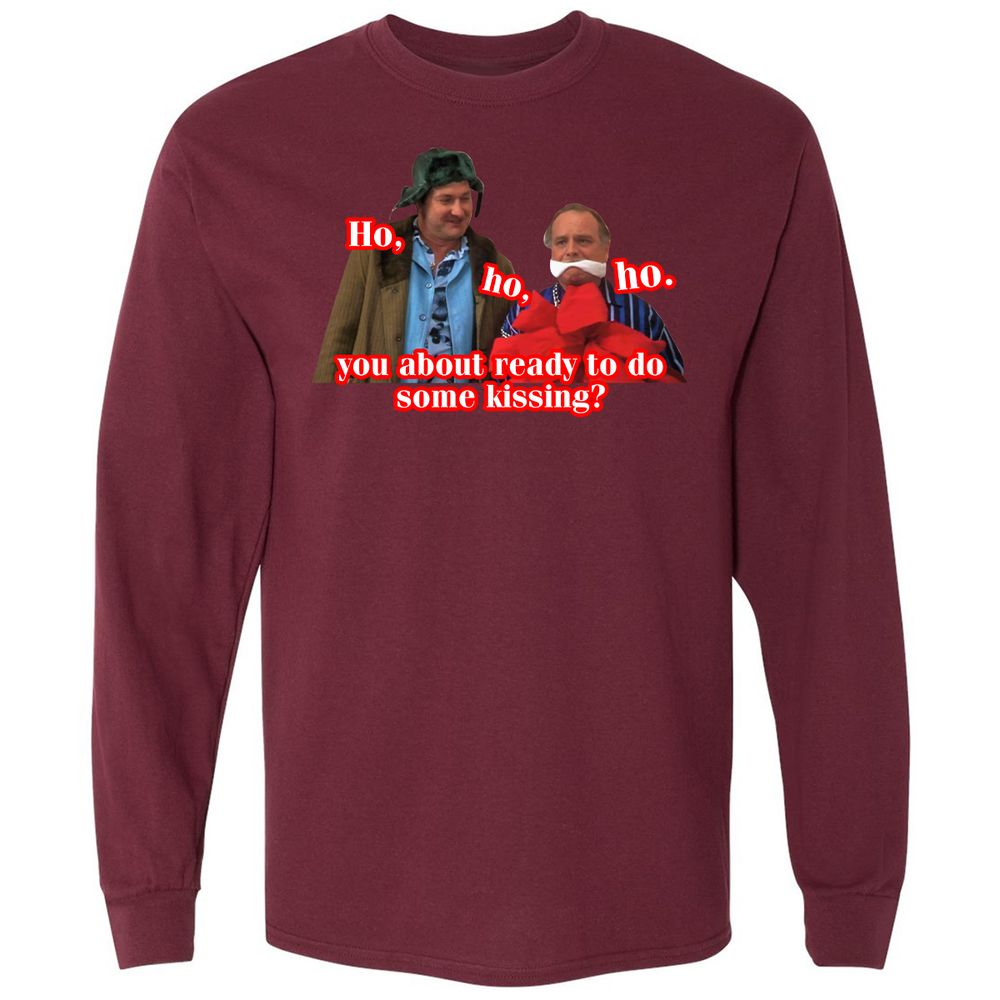Long Sleeve T-Shirt - BDF15A4F - Maroon - 11