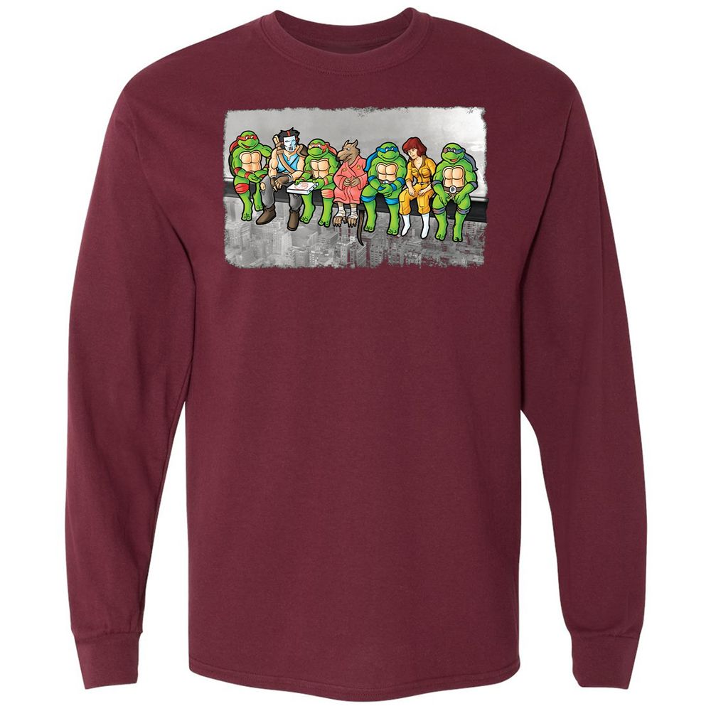 Long Sleeve T-Shirt - L1SDQA1T - Maroon - 11
