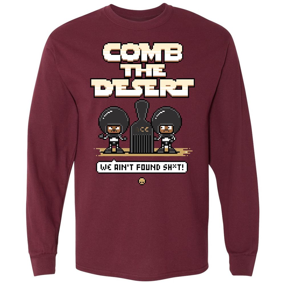 Comb The Desert - Maroon - 11
