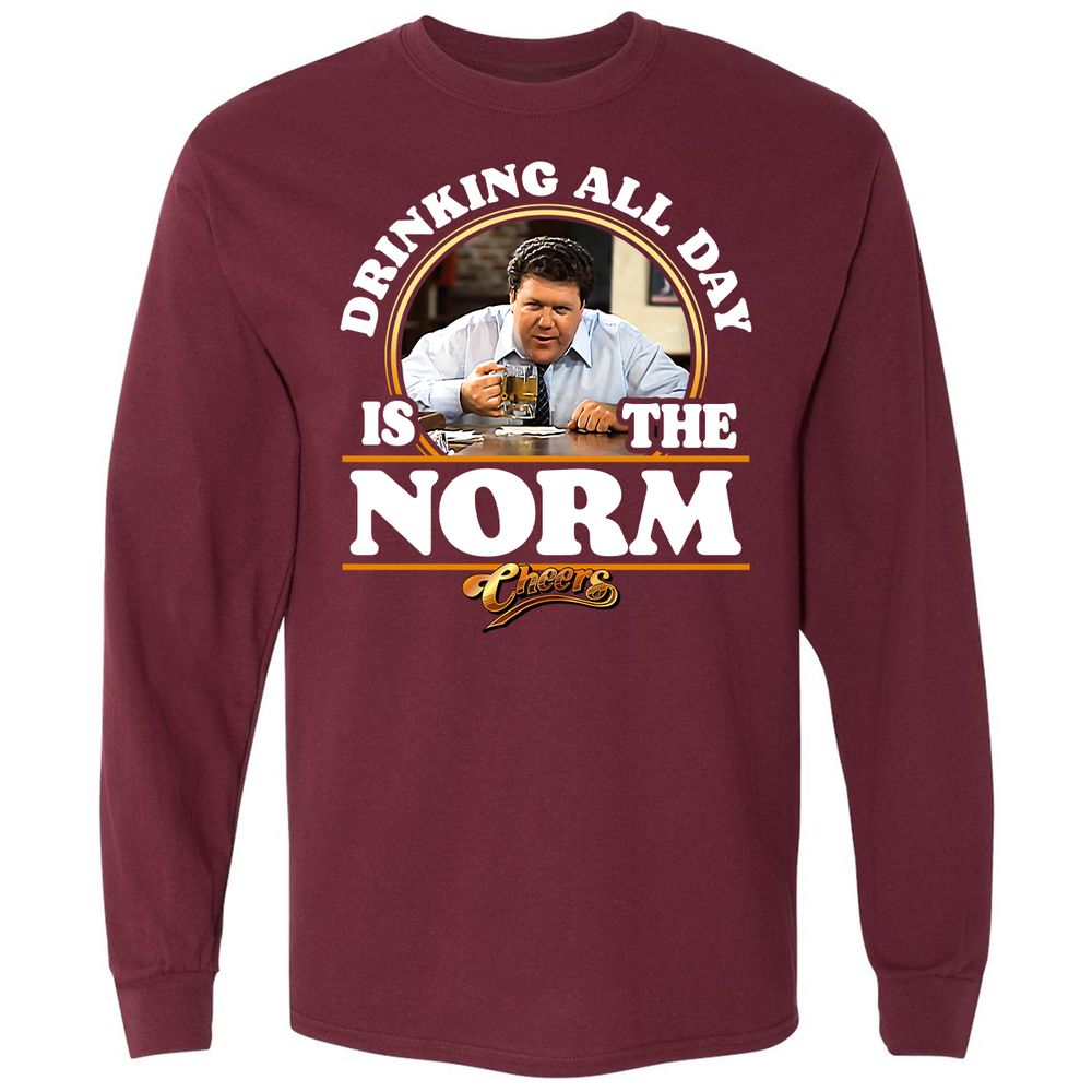 Long Sleeve T-Shirt - MPL4QQ2A - Maroon - 11