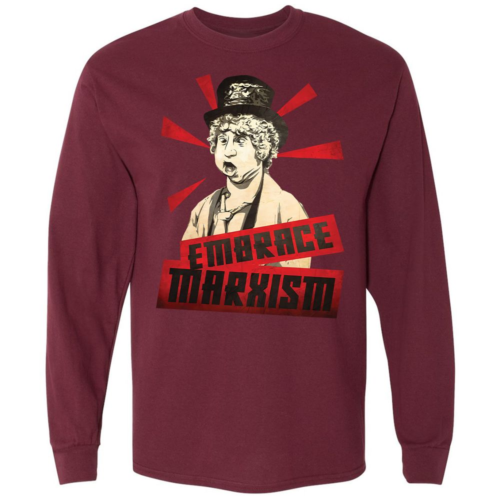 Long Sleeve T-Shirt - 3V8JB1NN - Maroon - 11