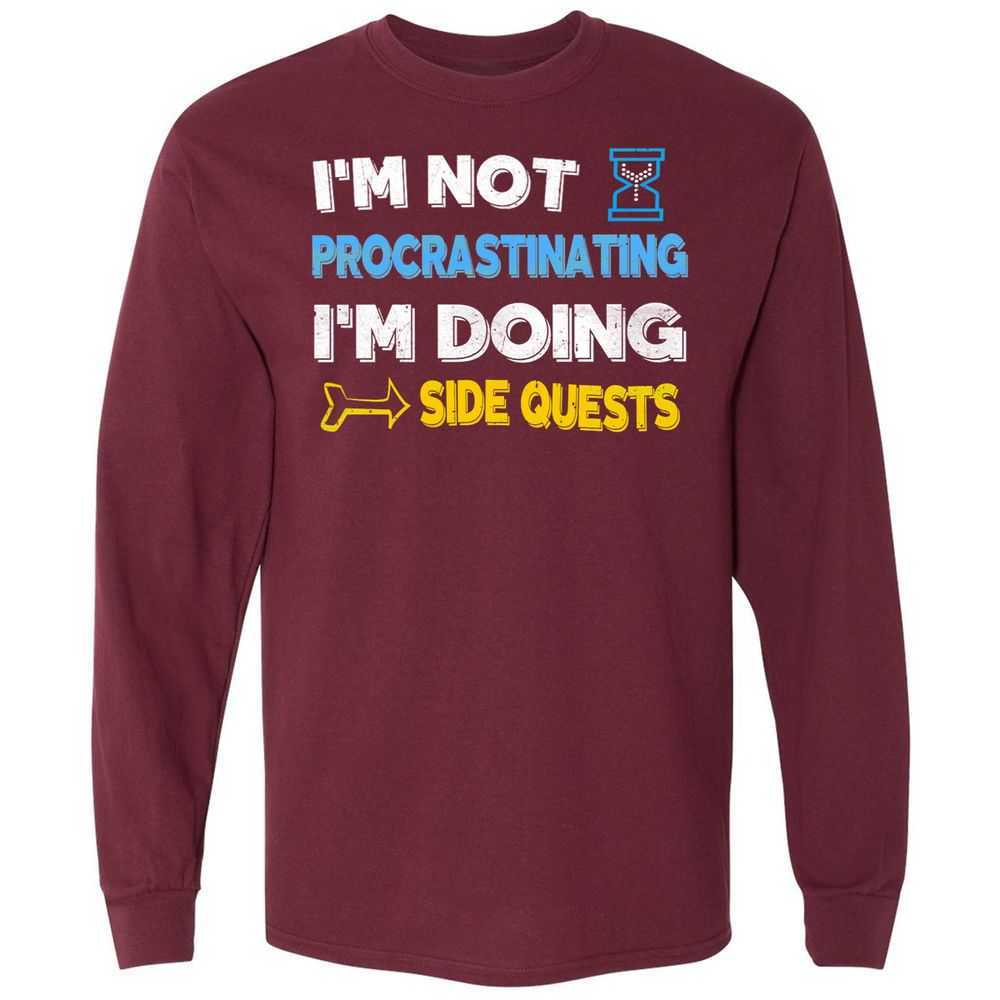 Long Sleeve T-Shirt - 639H667Z - Maroon - 11